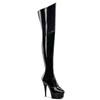 Pleaser - DELIGHT3010 Bottes cuissardes à plateforme - Noir Product image